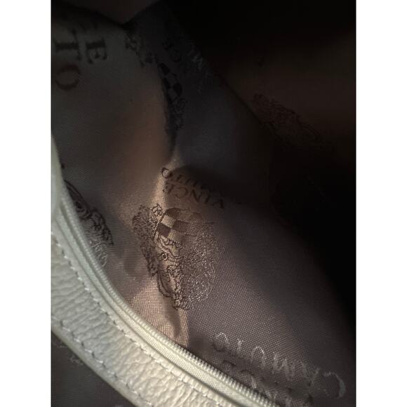 Vince Camuto Bold Gold Medallion cream pebble leather/rattan - Picture 10 of 12